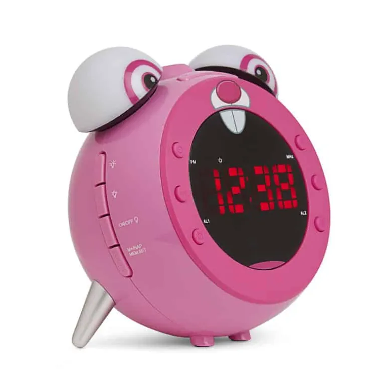 Nikkei wekkerradio roze