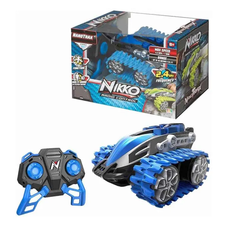 Nikko Nano Trax R/C blauw