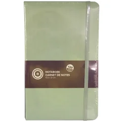 Notebook harde cover (120 vellen) 13x21cm – groen
