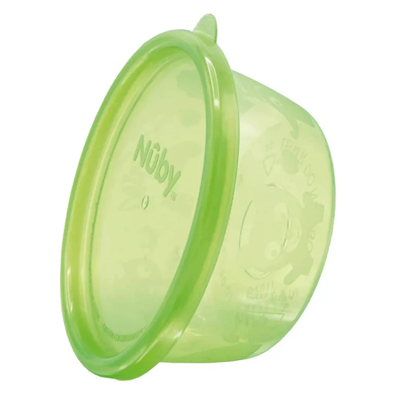 Nuby Picknick kommetjes (6 stuks) met deksel