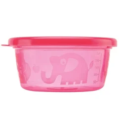 Nuby Picknick kommetjes (6 stuks) met deksel