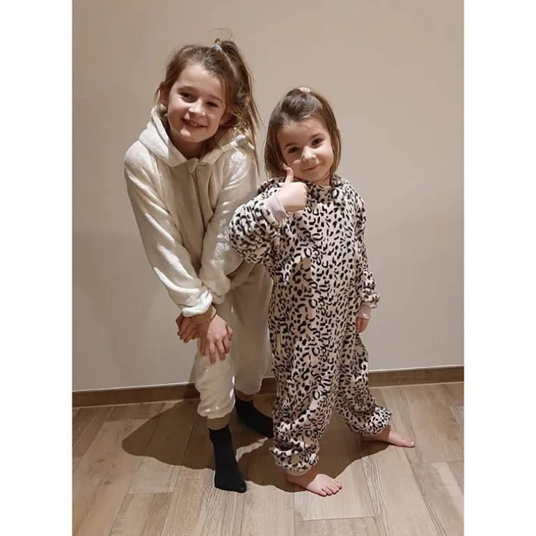 Onesie dierenprint (kind/volwassenen)