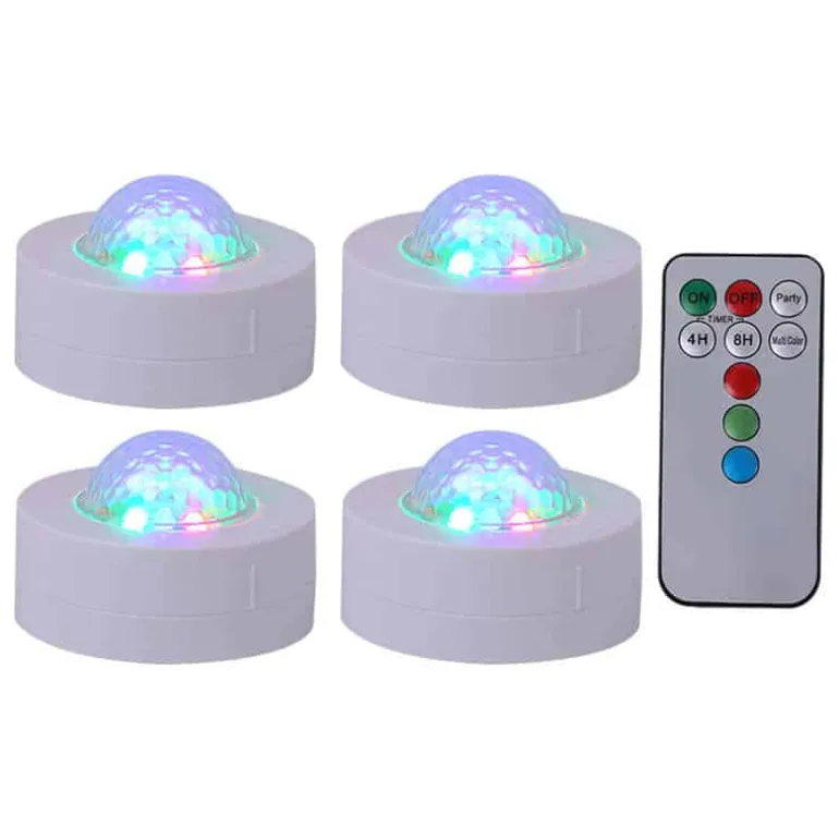 Party set 4 Astro lights (LED/strobe/flash)