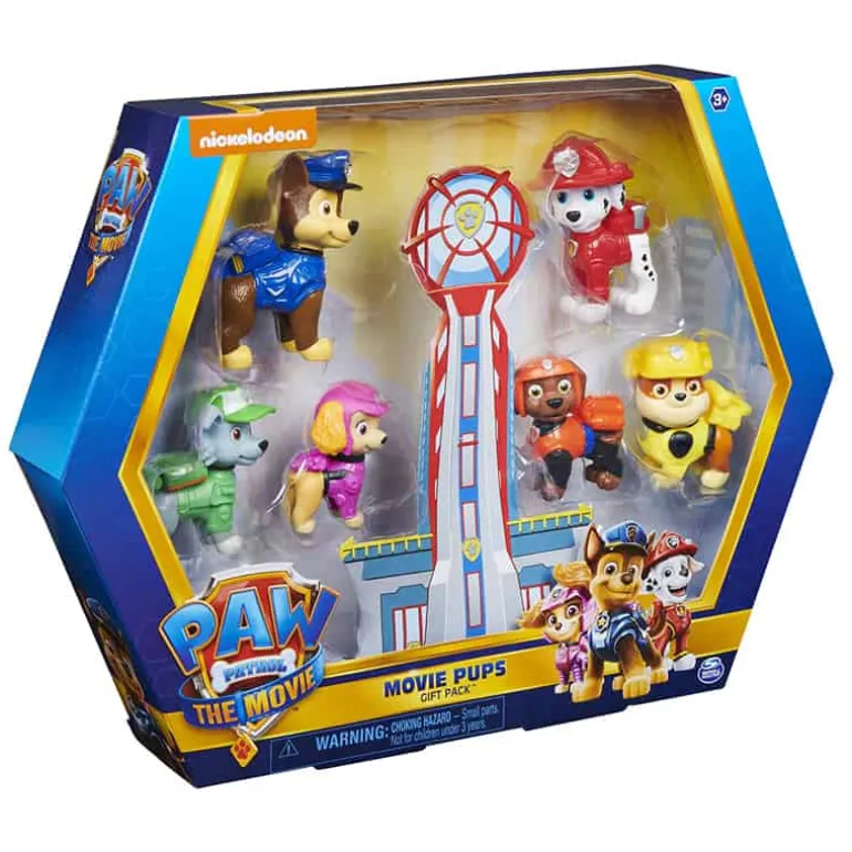 Paw Patrol The Movie 6-pack Hero Pups