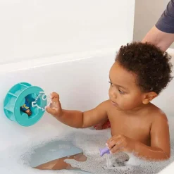 Playmobil 1.2.3 Aqua: Waterwervelrad met babyhaai (70636)