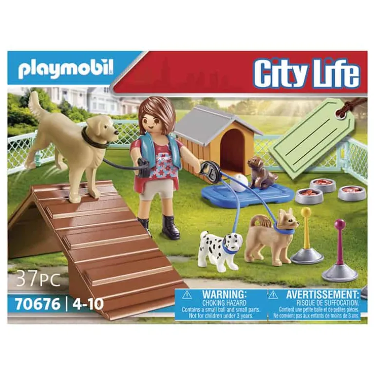 Playmobil City Life: Hondentrainster (70676)