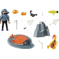 Playmobil® Dino Rise: Starterpack gevecht tegen de vuurschorpioen (70909)