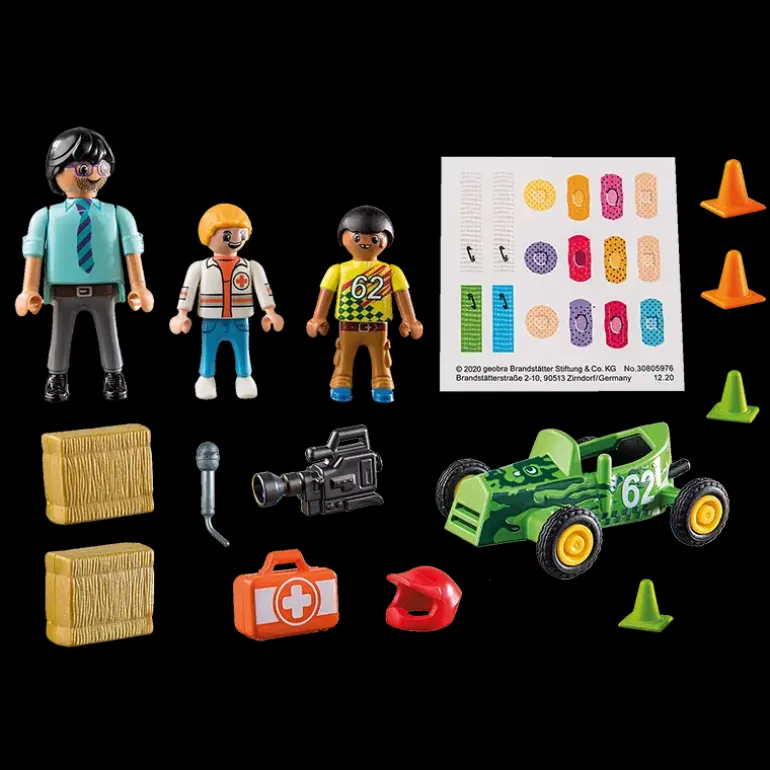 Playmobil® Duck on Call: Ambulance actie. Help de racer! (70919)