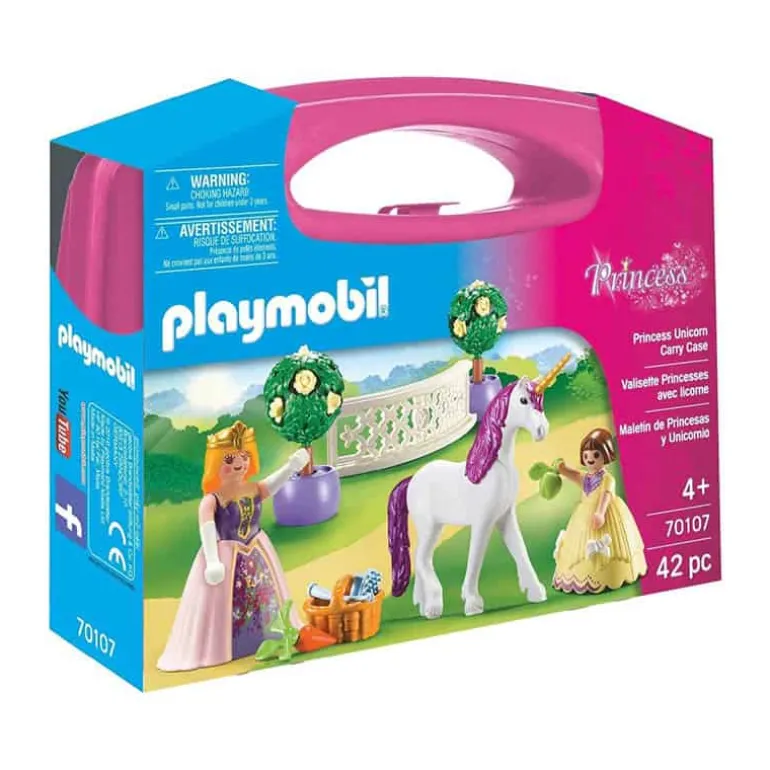 Playmobil Meeneemkoffer Prinses en eenhoorn (70107)