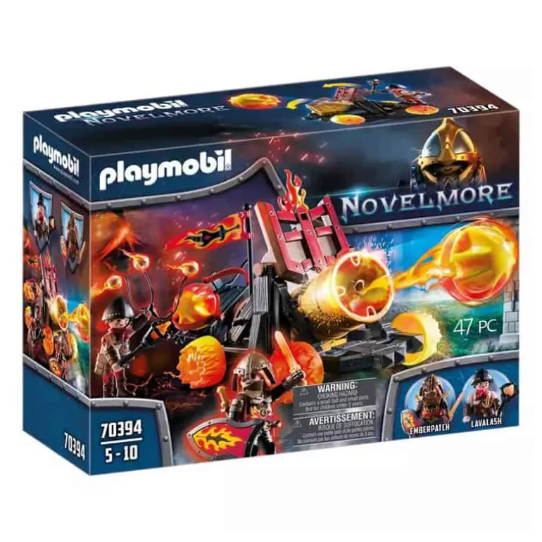 Playmobil Novelmore Burnham Raiders lavabombardement (70394)