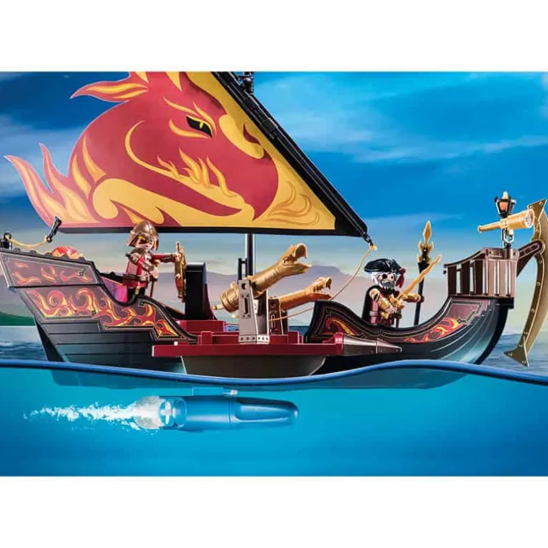 Playmobil Novelmore Burnham Raiders vuurschip (70641)