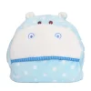 Poncho met kap Hippo – blauw
