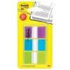 Post-it index standaard (paars, blauw, groen)