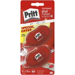 Pritt compact roller permanent (2 stuks) 8,4mm