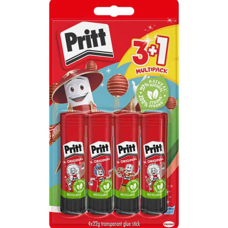 Pritt stick Multipack (3+1 GRATIS)