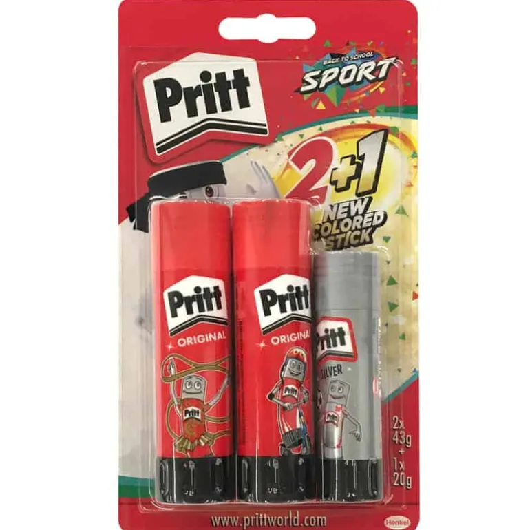 Pritt stick 2x43gr