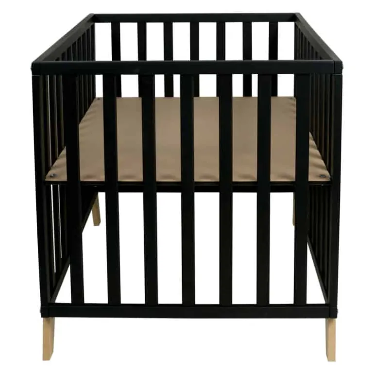 Quax box Alix zwart/naturel