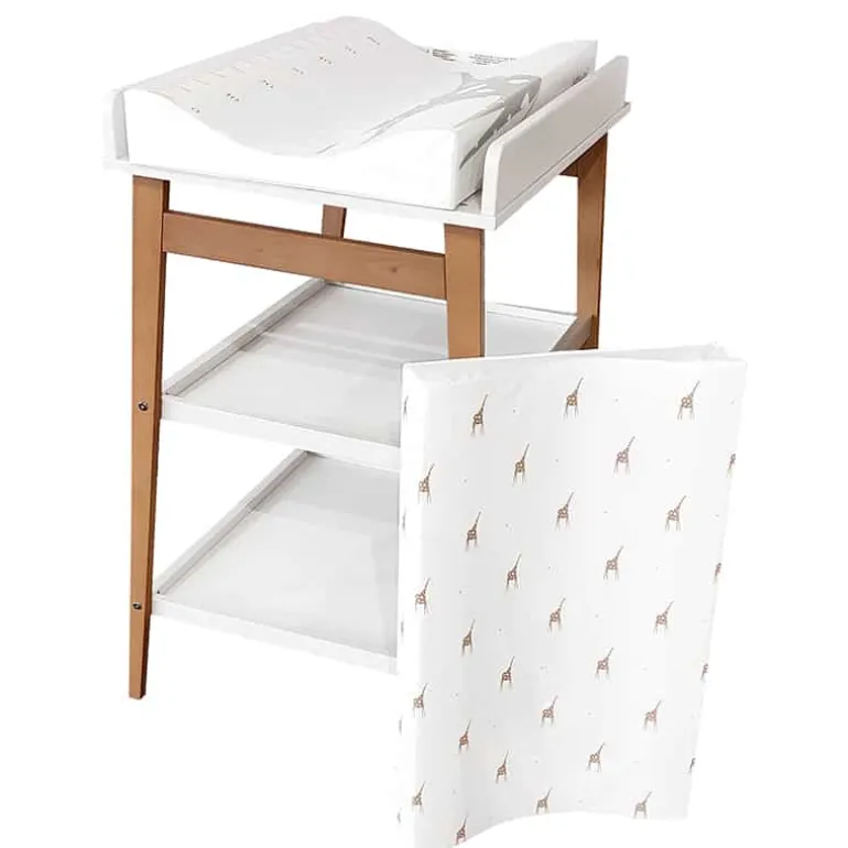 Quax luiertafel hip clay/naturel