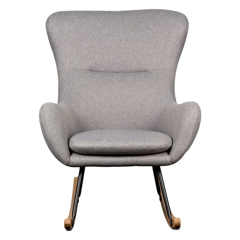 Quax Schommelstoel rocking chair donker grijs