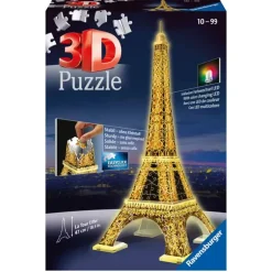 Ravensburger 3D Puzzel Eifeltoren Night Edition