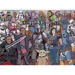 Ravensburger puzzel 1000st: Star Wars Mandalorian Challenge