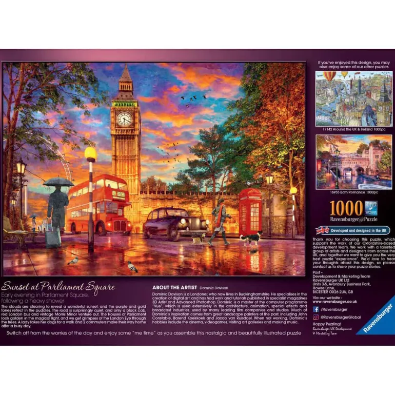 RB Puzzel 1000st Zonsondergang Londen