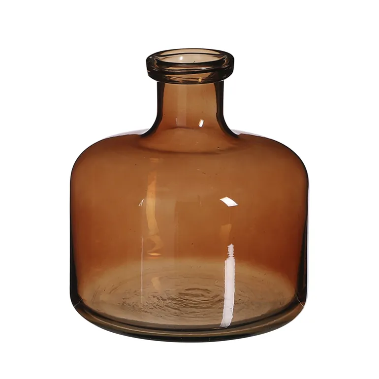 Regal fles (ø20x21cm) bruin