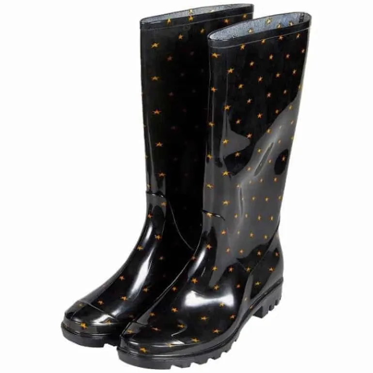 Regenlaarzen Dames Ster
