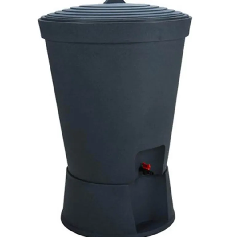 Regenton met deksel en sokkel 300L