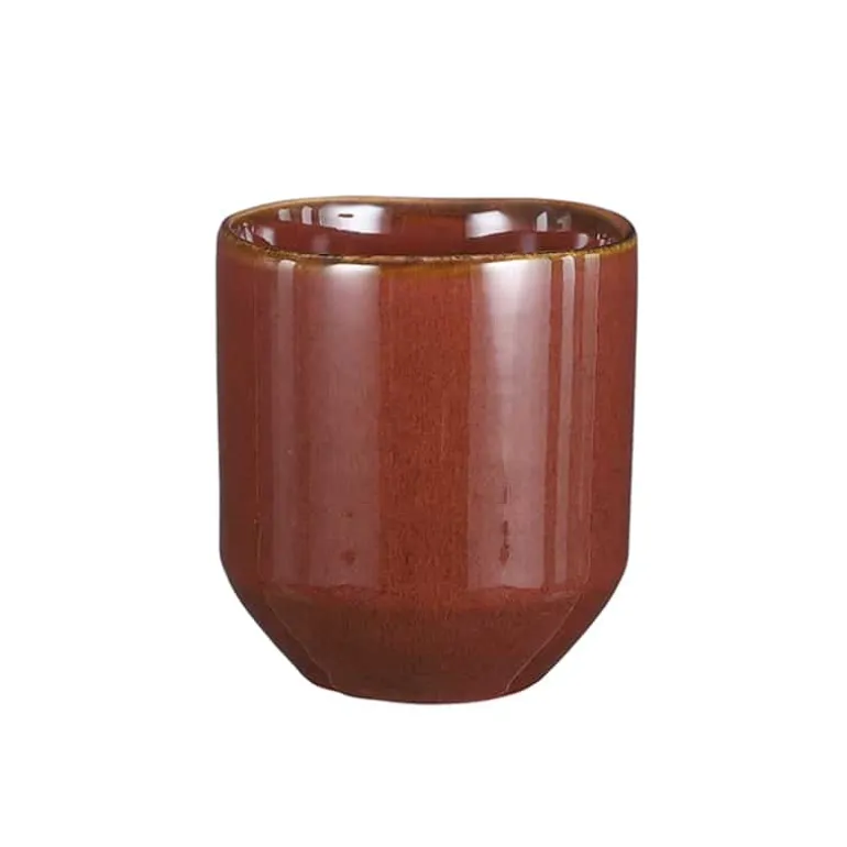 Rhea beker bruin 9xø8cm