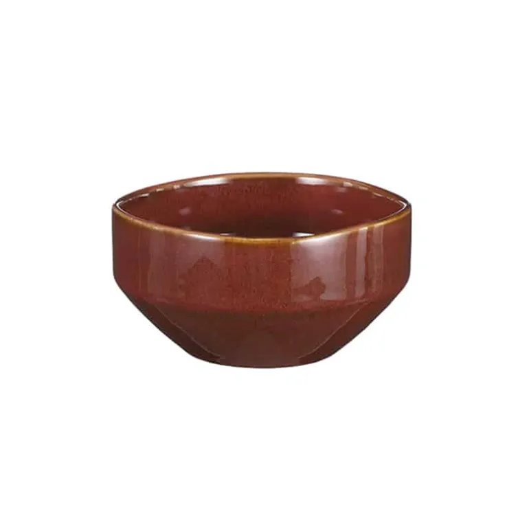 Rhea schaal bruin 6,5xø12,5cm