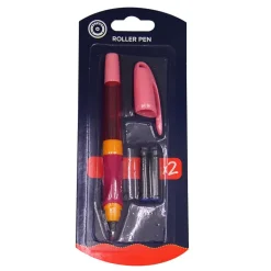 Rollerpen blauwe inkt (2 stuks)