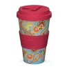 Rpet cup 435ml Paisley