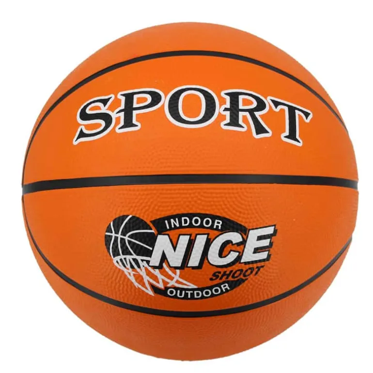 Rubberen Basketbal n°7 oranje