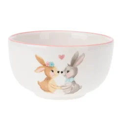 Schaal met haasdecor (12x7cm)