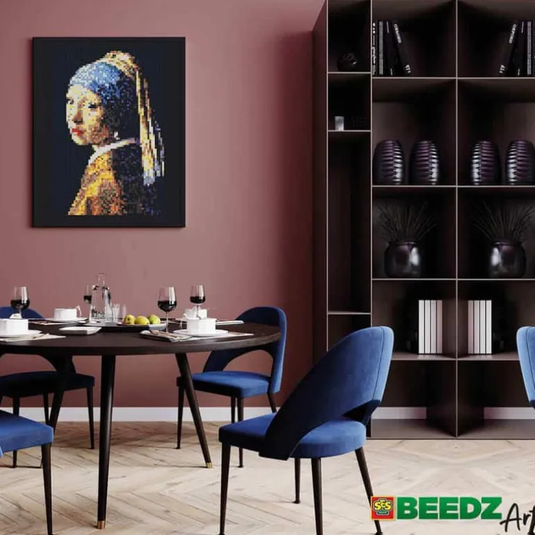 SES Beedz Art Vermeer meisje met de parel