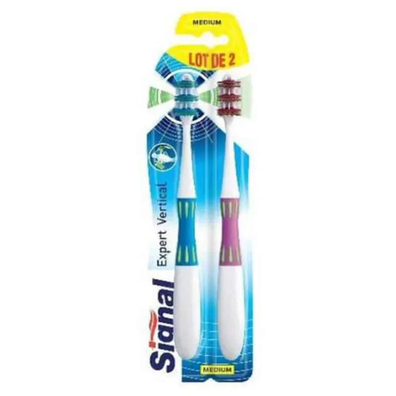 Signal Tandenborstel Medium Expert verticaal X2 tandenborstel