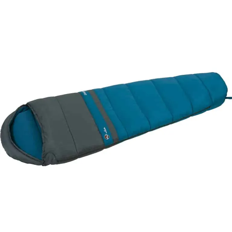 Slaapzak Verdon (225x75cm) Licht grijs/blauw