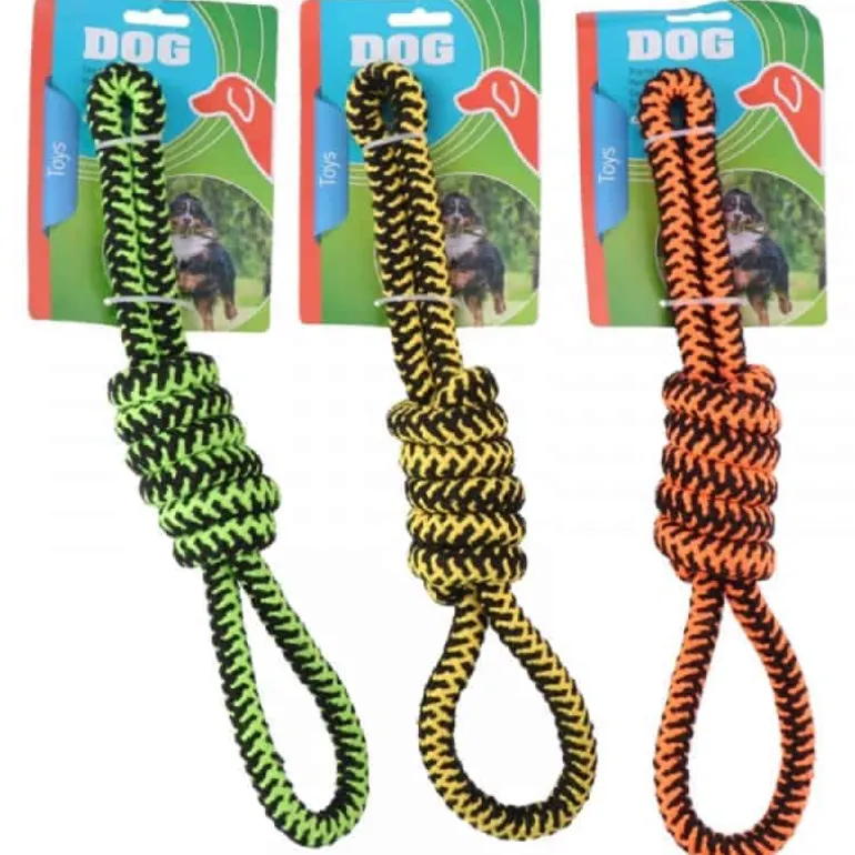 Speeltouw knoop (37cm) voor honden