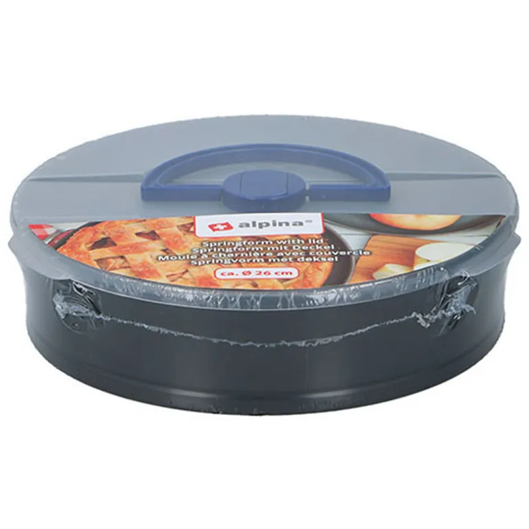 Springvorm met deksel (ø26x6cm)