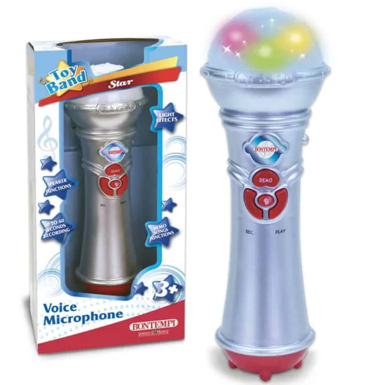 Stemmicrofoon met opname & playback functie