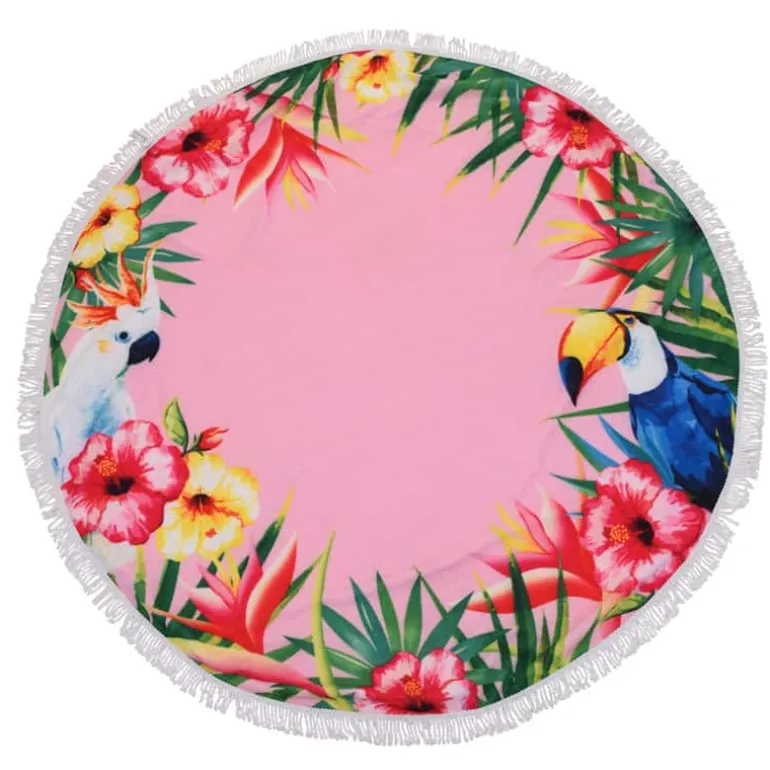 Strandlaken rond 150cm (3 ass.)