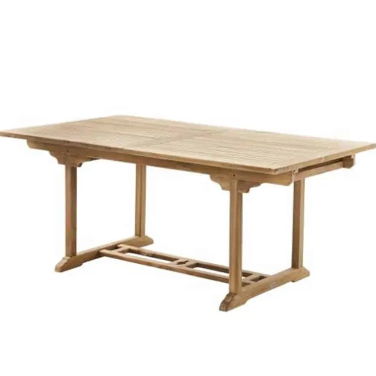 Tafel Midland (100×180/240cm) in teak