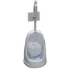 Toiletborstel met houder (37cm) wit – wit haar