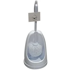 Toiletborstel met houder (37cm) wit – wit haar