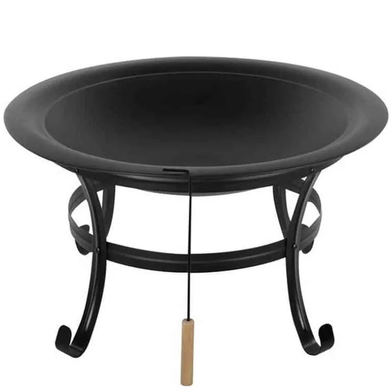 Vuurschaal 58,5×75,5cm staal met deksel