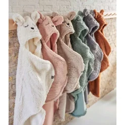 Wikkeldeken bunny grijs